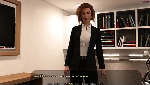 Haley hikayesi #18 - Johannes adriana ve haley'i aynı anda sikiyor