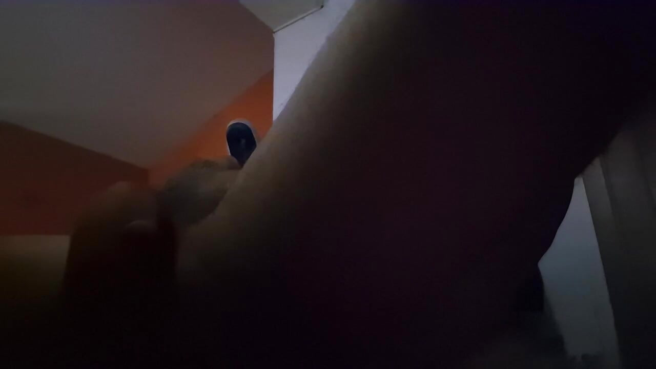 solo porn with toys and drinks