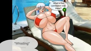 Frau Claus im Urlaub