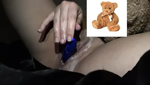 4k-ASMR YOGURT FOOD FETISH- KINKY STEPSISTER MASTURBATES WITH DILDO- CUMFLATION HENTAI-  -ARABIAN SNOWWHITE