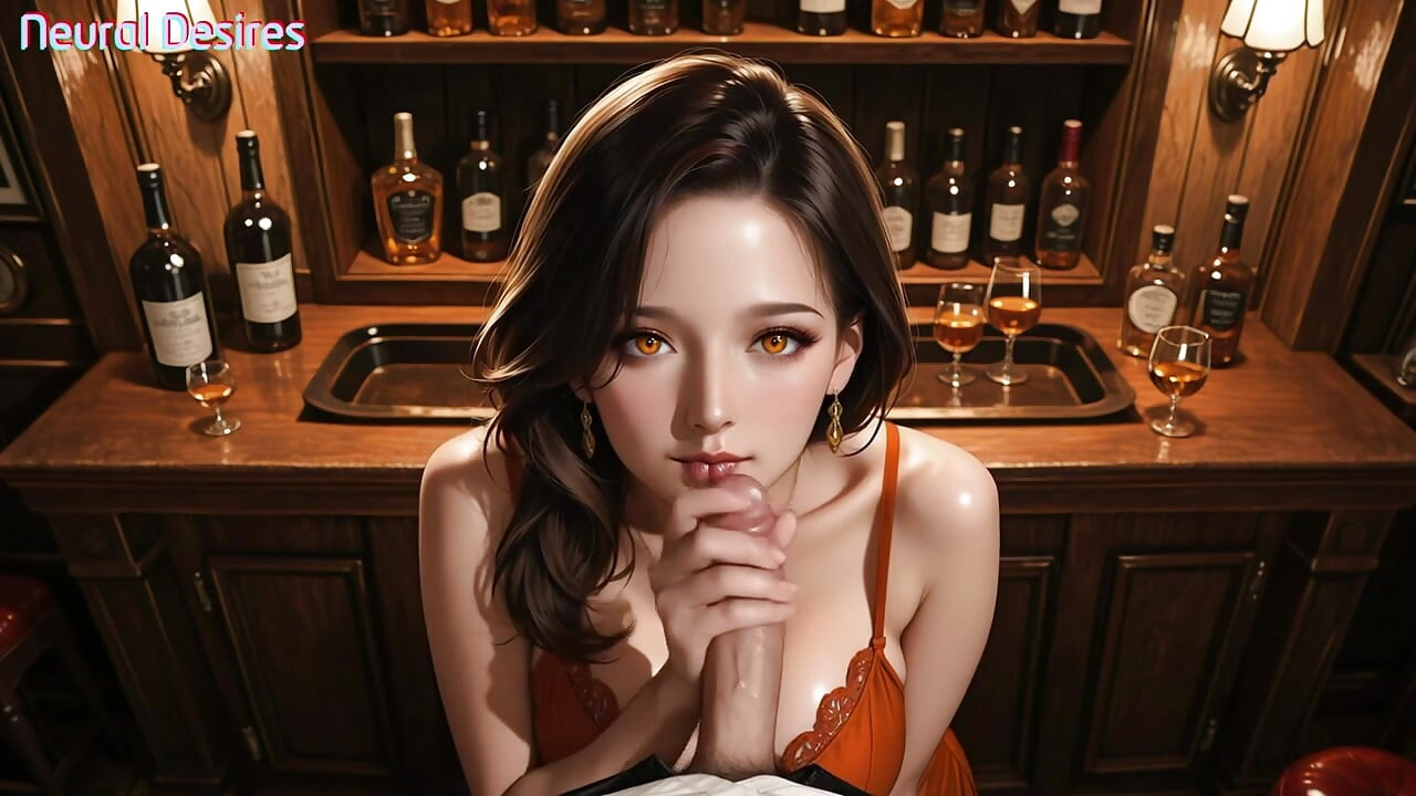 Horny Bartender Bent Over The Bar  Fucked Hard Until She Squirts