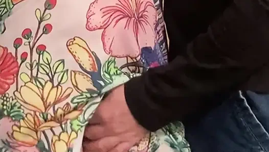 Omg! Touching Nice Pussy and Panties in Subway