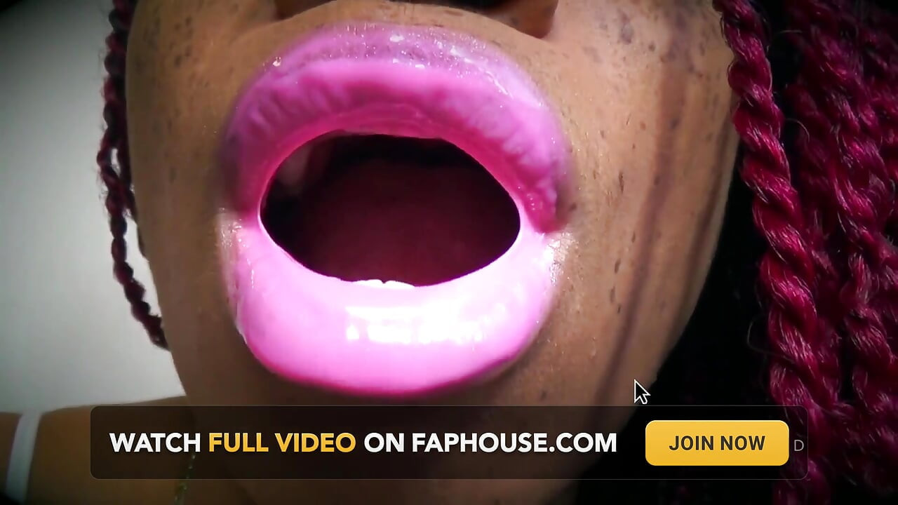 Pink Ooey Gooey Lips- 1080p HD