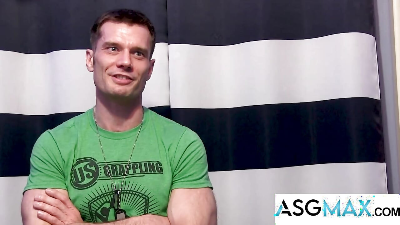 ACTIVE DUTY - Stud James Drake Strips Down and Jerks His Big Dick for the Camera