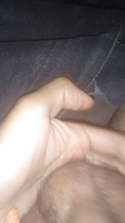 Hitting my testicles