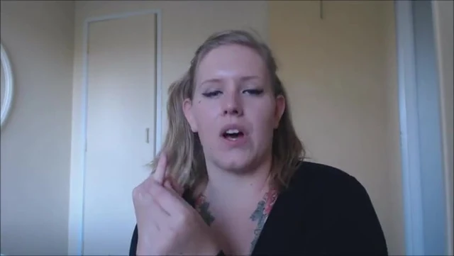 Hot chubby blonde farting and burping