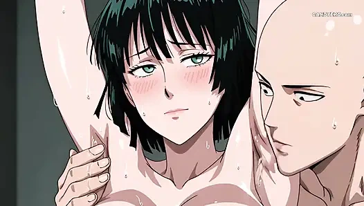 Saitama fubuki lebih keras dari monster apapun - dan dia mencintai setiap inci (AI Generated)