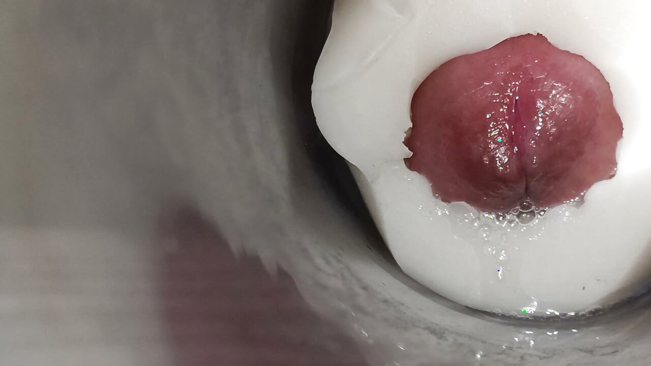 Internal view: vulva twitching and ejaculation 1