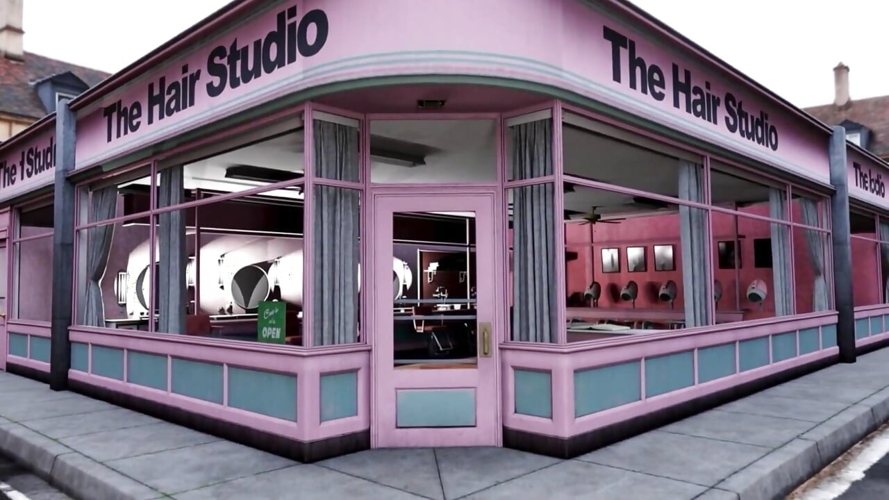 El estudio de pelo
