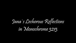 Reflexões lascivas em monocromático 3213