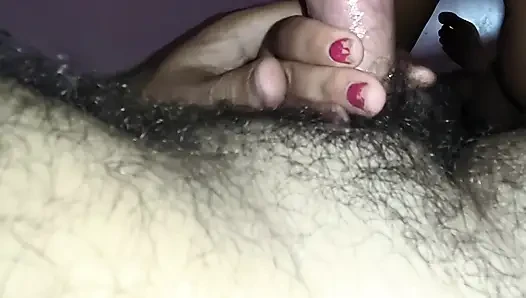 Bester arabischer blowjob aller zeiten, echtes amateur-selbstgedrehtes paar, arabisches ebenholz