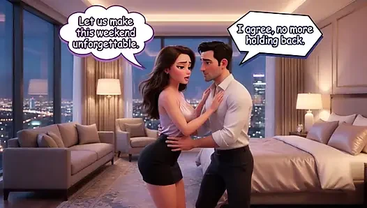 Rekonsiliasi dan Malam Klub Swing Pertama yang Menyebabkan Pernikahan Terbuka (AI dihasilkan)