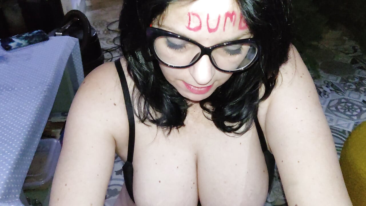 I'm only satisfied when I feel like a cumslut