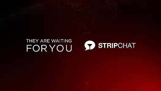 Sexet brünette rød kjole par sex pOV-blowjob halsfick webcam-session – TigerBlazeFoxyMonkey