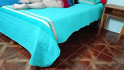 Stepson Enters the Room and Fucks His Big Ass Stepmom - Amateur BBW Stepmom