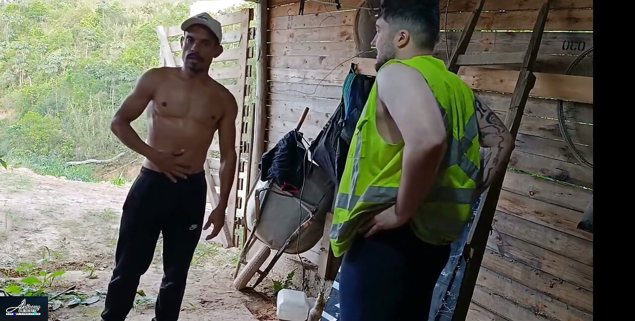 The Boss and the Employee the Employee Finishes His Task and His Boss Gets Very Aroused Seeing Him All Sweaty