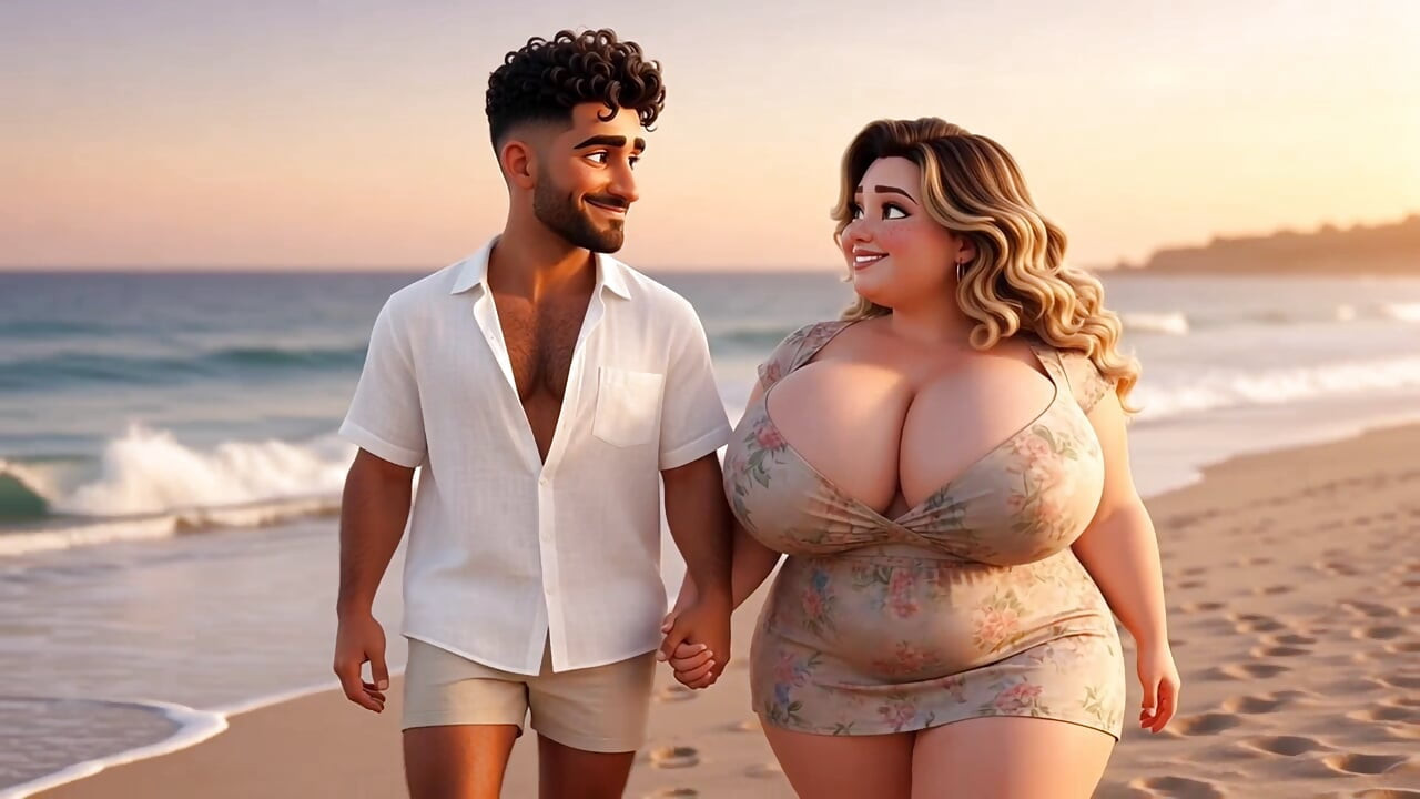 "Curvy Girl Flew For Holiday Sex – She Promised To Return" "Short Film