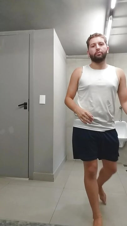 I Almost Got Caught Exposing Myself in the Gym Bathroom, and the Guys Saw Me