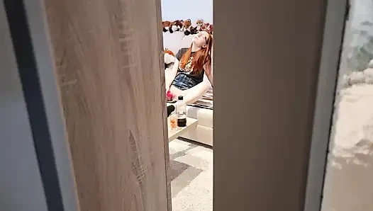 Stepdaughter Gets Caught Cam Sex By Stepdad And Punished Harshly