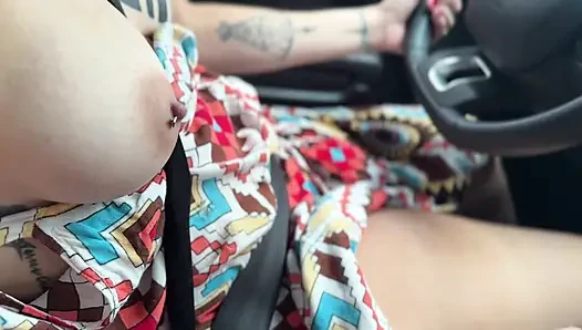 Unpublished a lady in the supermarket accepted a ride from a stranger