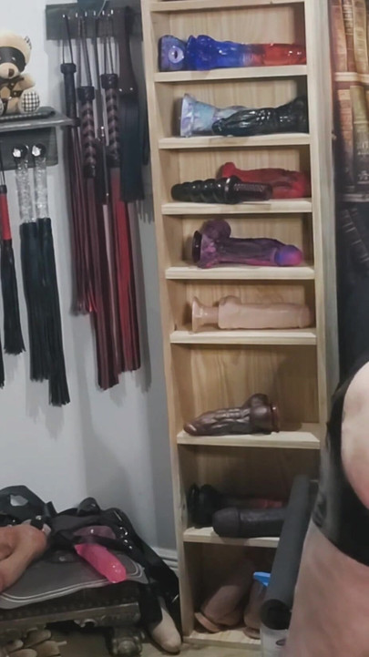 Stunning moment from "Blondie put half her arm in his ass then Pegged hard"