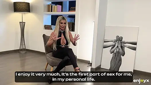 Egg Hunting. MILF in Easter Bunny Costume Orders a Young Fuckboy