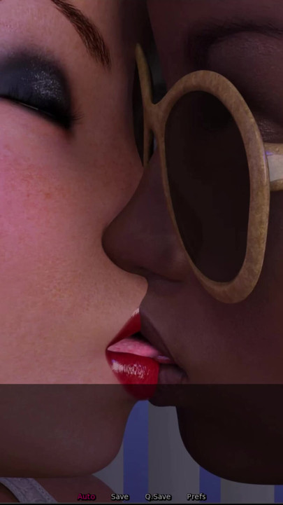 Stunning moment from "DMD #53 - Koko and elly kissed"