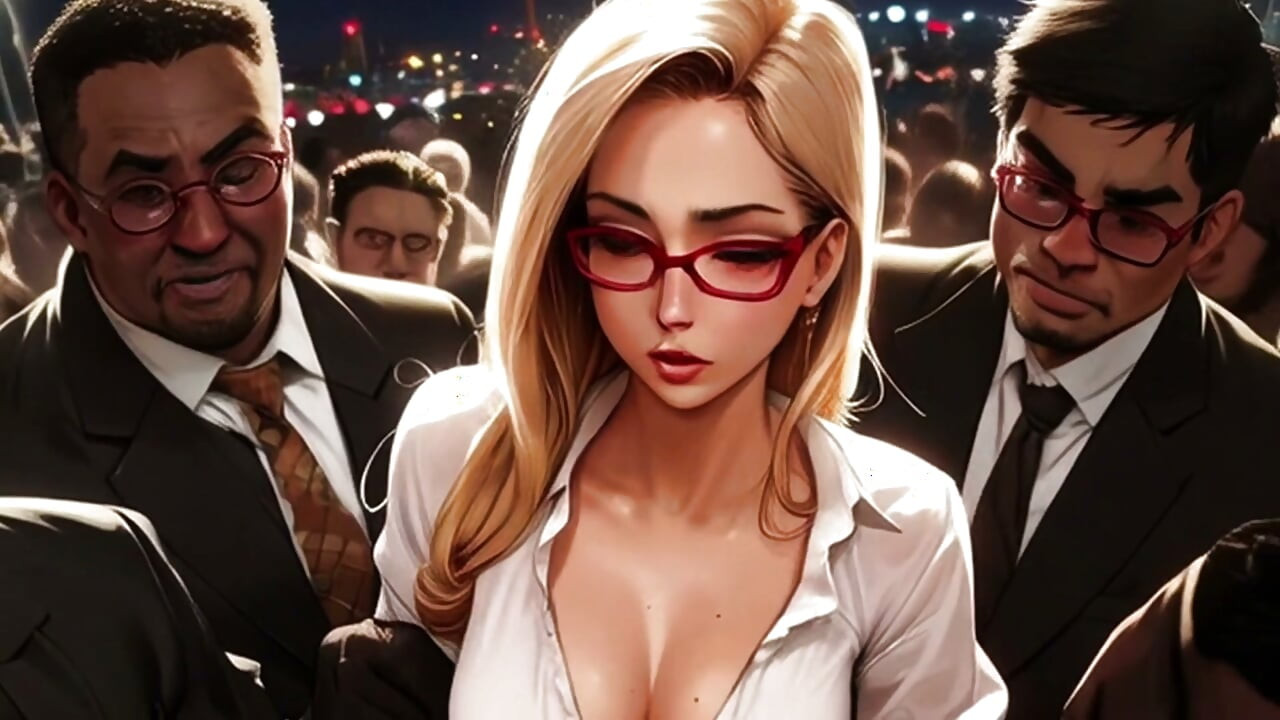 女学生在莫斯坑向陌生人展示她们的奶子