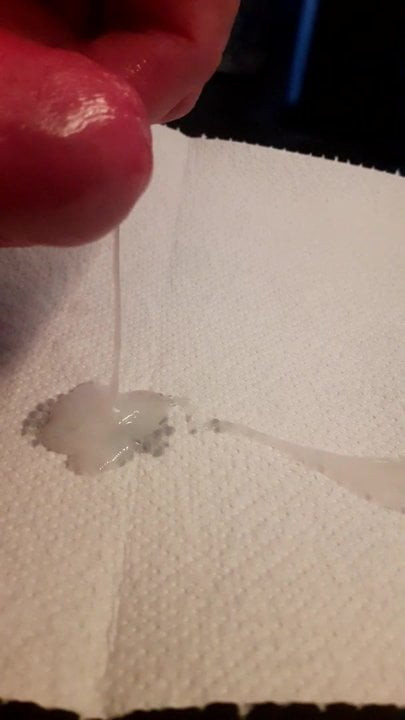 masturbating with ballstretcher