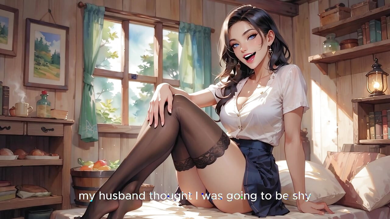 Sensual Wife at Rancho do Mato: Husband Shares His Wife with Friend at Wooden House