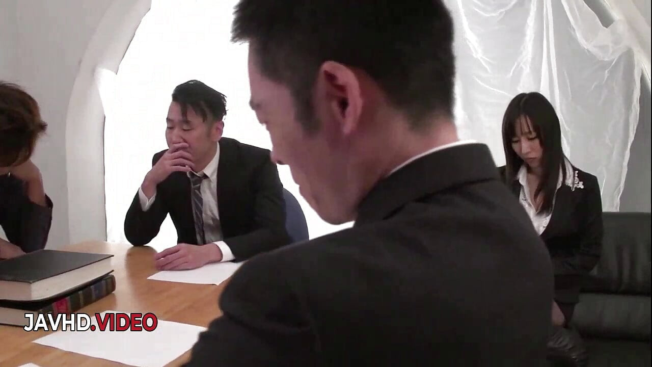 Nhân viên văn phòng Nhật Bản hư hỏng Rina Mayuzumi làm việc sau giờ làm việc