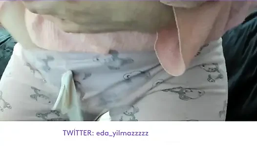 MASTURBATE WITH PAJAMAS- CUM WITH PAJAMAS