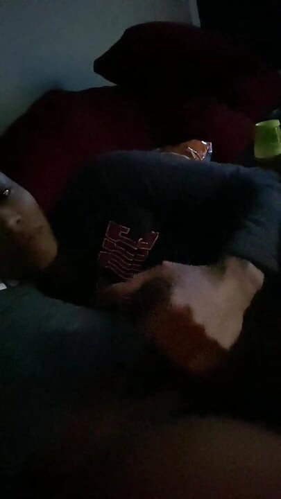 Sexy Ebony Redbone Rides After She Sucks