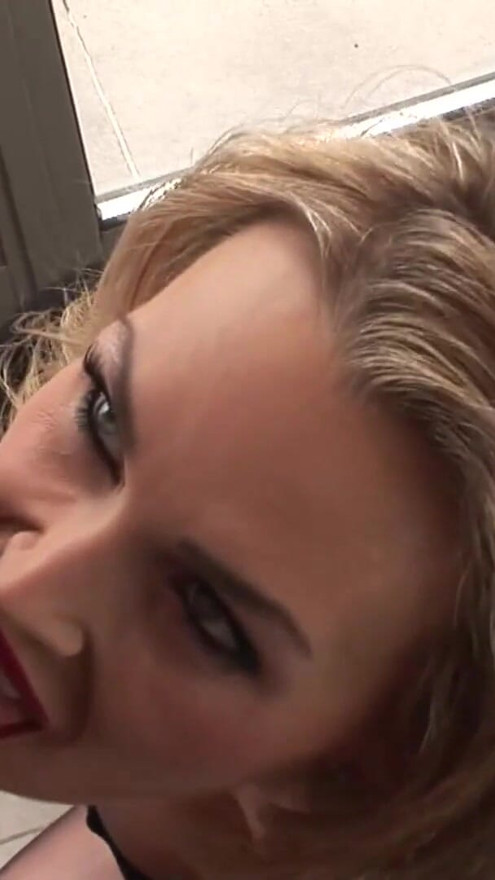 Gorgeous blonde milf is a real estate agent, and she fucks a horny client to close the deal | Clip 1