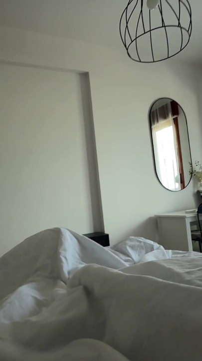 Blonde Step Mom's Massive Tits Rub Against My Cock as We Wake Up Together | Clip 1