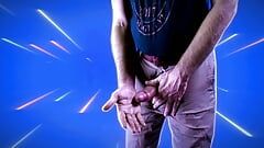 Вибрации в ретро видео мастурбируют до оргазма со сквиртом