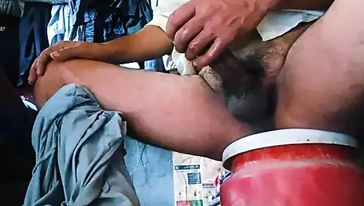 Yaşlı adam mastrubation 8 inç