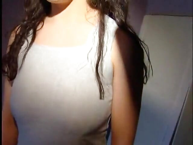Amateur brunette teen sucks big cock and gets doggystyled