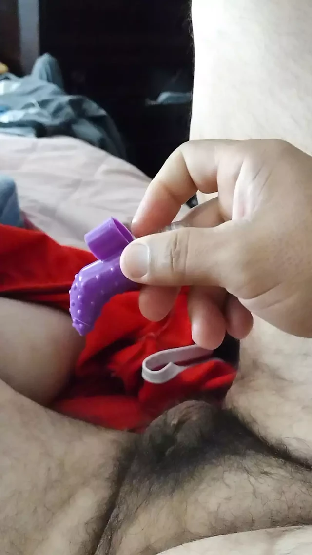 Soft, tiny micro dick vibed to cumming orgasm