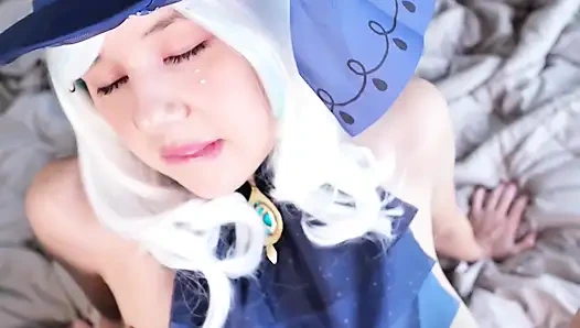 Furina wurde ungehorsam ertappt und mit gutem Sex bestraft