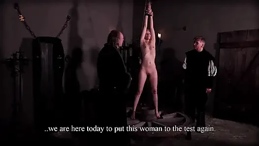 The Laundress Eva - Hoisted and Caned