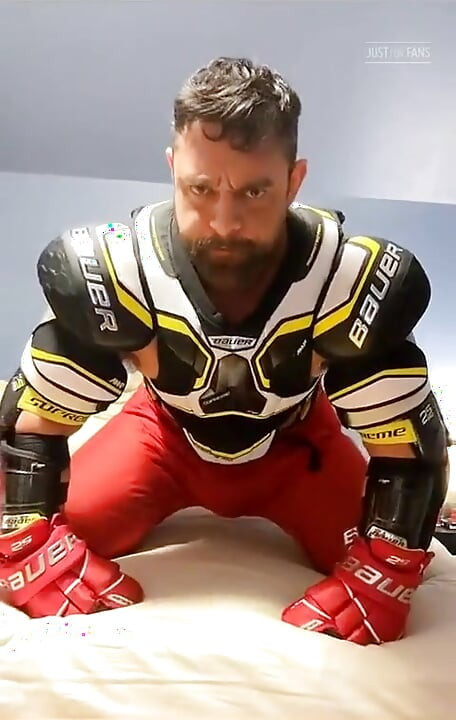 I Really Want Someone to Play in Used Hockey Gear with