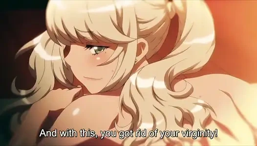 Грудастая блондинка с волосатой сочной киской любит получать наполненный кримпаем лучший хентай секс