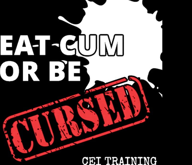AUDIO ONLY - Eat cum or be cursed CEI training