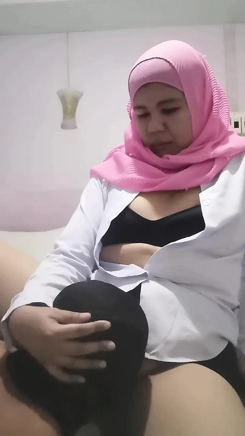 female college student with a after school