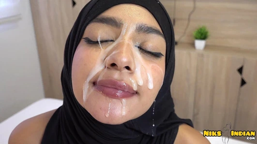 Young Muslim Hijabi Bhabhi Jaan Fucked Hard and Cum Dumped