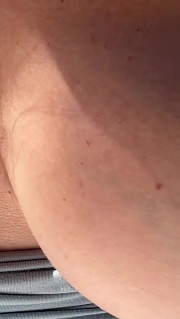 Powerful moment from "Big tits Milf Artemisia Love Flashing her big boobs outdoor and making them bounce outdoor"
