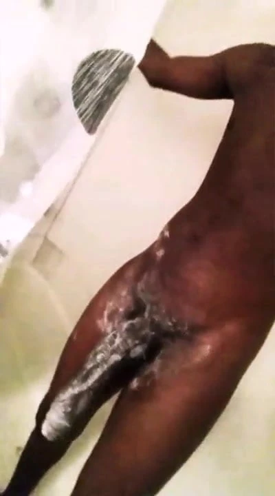 Soaping the MAMMOTH BBC!