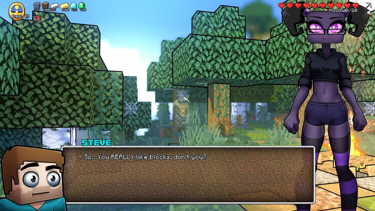Minecraft Napaljeni zanat - Dio 14 - Endergirl pička od Loveskysanhentai