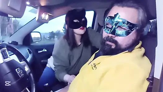 Пощечина в машине